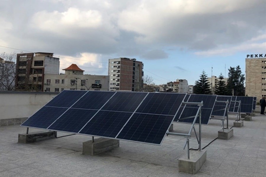 نیروگاه خورشیدی ۱۵ کیلوواتی بانک کشاورزی در بابل بهره‌برداری شد