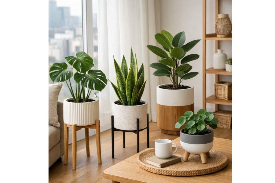 خرید گلدان آپارتمانی با قیمت مناسب