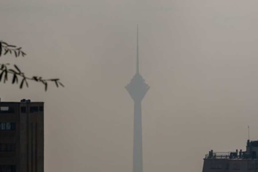 هوای تهران در وضعیت نارنجی و آلوده است