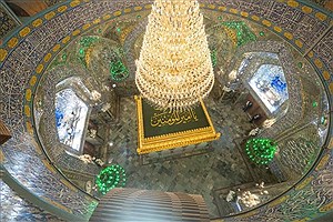 رونمایی از تاج طلایی ضریح امیرالمؤمنین+ عکس