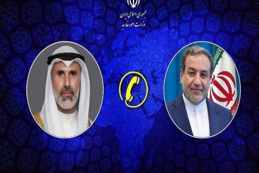 گفتگوی تلفنی وزیران خارجه ایران و کویت درباره تحولات منطقه‌ای