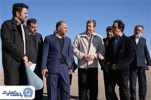 بازدید مدیرعامل بانک تجارت به‌ عنوان نماینده وزیر اقتصاد از پروژه‌های زیربنایی اصفهان