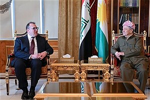 بارزانی و کاردار سفارت آمریکا بر استقلال تصمیم‌گیری عراق تأکید کردند