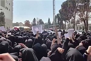 شعارهای بحث‌برانگیز در یکی از دانشگاه‌های تهران