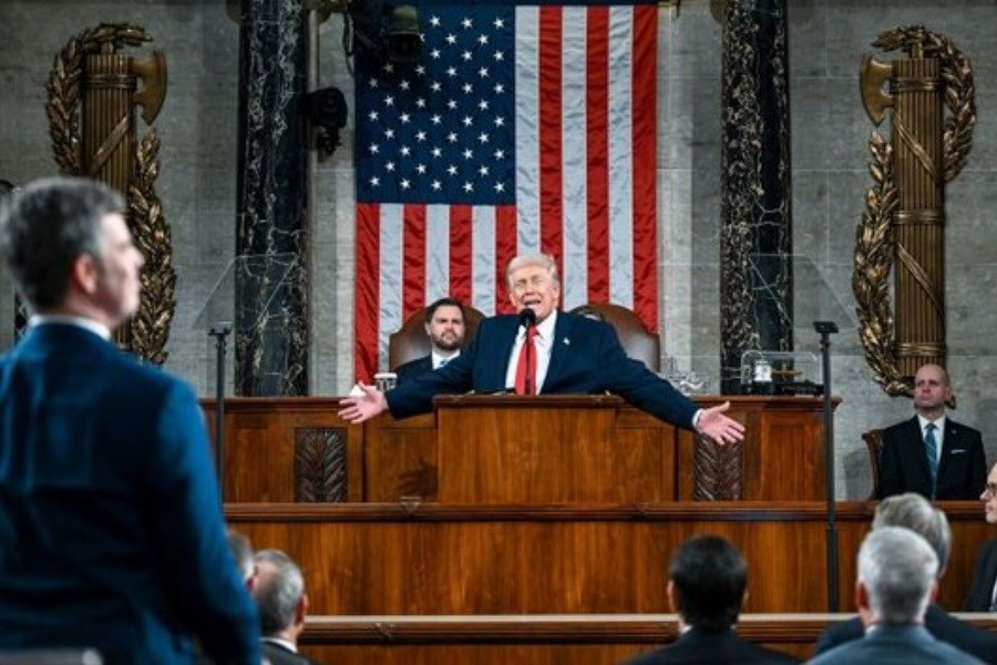 CNN آمار واکنش مخاطبان به سخنرانی سالانه ترامپ در کنگره را منتشر کرد