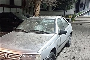 یک مرکز سینمایی در حمله شب گذشته آسیب دید