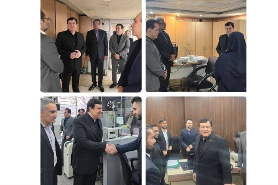 بازدیدهای مستمر و روزانه مدیرعامل و مدیران بانک ملت از شعب و واحدهای ستادی