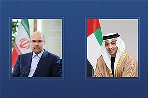 تماس تلفنی معاون رئیس امارات با قالیباف