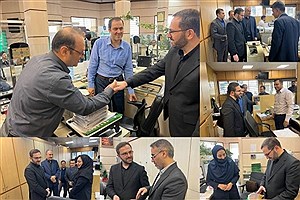 بازدید میدانی مدیرعامل بانک کشاورزی از شعب بانک / تأکید بر تداوم خدمت رسانی در خط مقدم جبهه اقتصادی