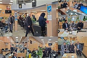 بازدید عضو هیأت مدیره بانک کشاورزی از شعب کشیک