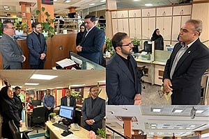 بازدید میدانی مدیرعامل بانک کشاورزی از شعب بانک / متقی نیا: خدمت‌رسانی به شهروندان در اولویت است