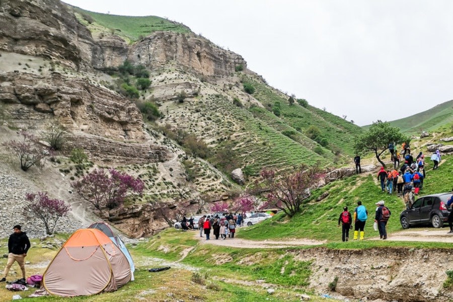 تفرجگاه دره چهلمیر و ارغوان تعطیل شد