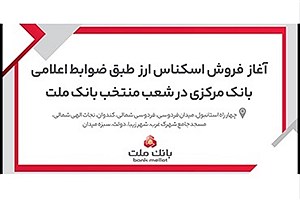 راهنمای تصویری فروش ارز سهمیه ای در شعب منتخب بانک ملت