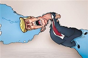 بستن تنگه هرمز توسط ایران، نبض حیات سیاسی ترامپ را در دست گرفت