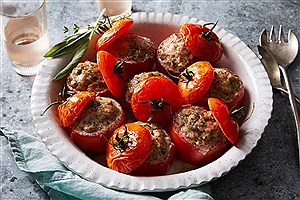 طرز تهیه دلمه گوجه فرنگی؛ پیش غذایی مجلسی و خوشمزه