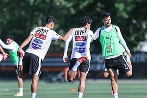 نخستین جلسه تمرینی حریف ایران در آمریکا برگزار شد