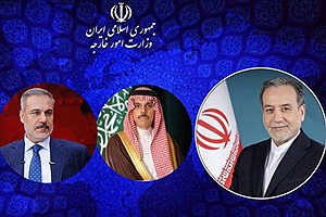 عراقچی با وزرای خارجه ترکیه و عربستان گفتگو کرد