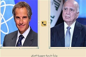 وزیر خارجه عراق و گروسی از توافق احتمالی ایران و آمریکا حمایت کردند