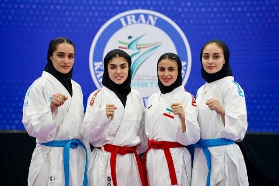 صعود مقتدرانه بانوان کاراته ایران به فینال قهرمانی آسیا