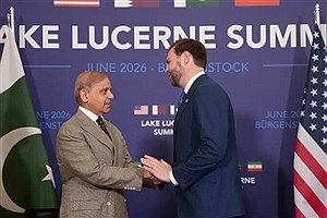 شهباز شریف با معاون رئیس‌جمهور آمریکا در سوئیس دیدار کرد