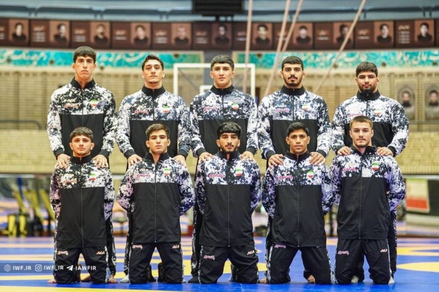 تیم ملی کشتی فرنگی جوانان ایران قهرمان آسیا شد