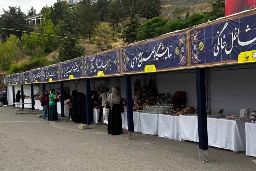 برپایی بازارچه صنایع‌دستی خراسان رضوی در چالیدره تا پایان تیرماه