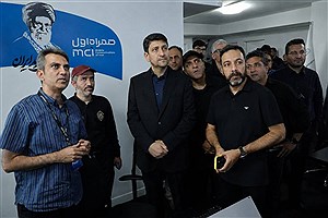 بازدید وزیر ارتباطات و فناوری اطلاعات از موکب خدمات رسانه‌ای همراه اول