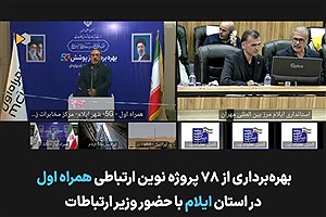 توسعه زیرساخت‌های ارتباطی ایلام با افتتاح ۷۸ پروژه همراه اول شتاب گرفت