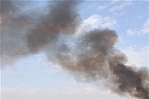 دود غلیظ جنوب تهران از آتش‌سوزی تانکر سوخت بود