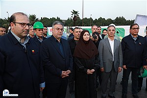 فولاد خوزستان پرچمدار صنعت سبز؛ ابرپروژه مهار گردوغبار به بهره‌برداری رسید