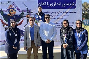 دختر بوشهری قهرمان ریکرو المپیاد دانشجویان کشور شد
