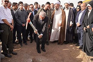 ۵ ستاره‌ها به قزوین رسیدند؛ کلنگ هتل "الموت" بر زمین خورد