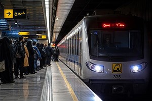 جابه‌جایی بیش از ۴۰ میلیون مسافر در متروی تهران طی یک ماه