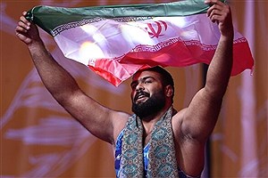 قهرمانی مقتدرانه مصطفی طغانی در کشتی پهلوانی