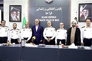 دو انتصاب جدید در پلیس راهور فراجا انجام شد