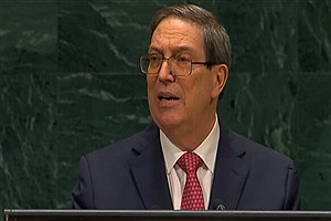 کوبا در مجمع عمومی سازمان ملل: برای دفاع از خود ایستاده‌ایم