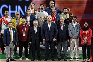 تیم وزنه‌برداری ایران سوم شد