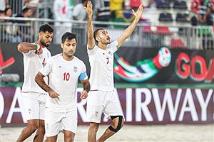 تیم ملی فوتبال ساحلی ایران با قدرت آغاز کرد