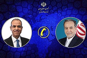 گفت‌وگوی تلفنی وزیران خارجه ایران و مصر