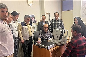 رضا داغستانی:  ۳۶۳ نفر در اسفراین معاینه چشم شدند| جهادگران برای ۳۰۷ نفر عینک تجویز کردند