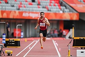 علی الفت‌نیا نایب‌قهرمان پرش طول شد