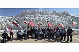 بازدید جانبازان ۷۰ درصد اصفهان از مجتمع پتاس و آبشار نمکی؛ تقدیر از مدیر مجموعه در تجمعات شبانه