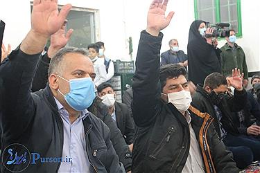 تصویر جشن نیمه شعبان در «توپ آغاج» کردستان