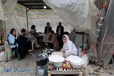 تصویر کردستان و مسافران نوروزی در ایام عید