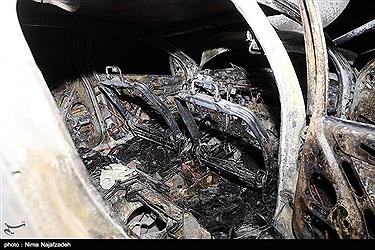تصویر تصادف مرگبار در مشهد