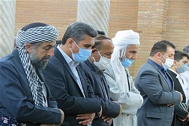 تصویر برگزاری نماز عید فطر در کردستان