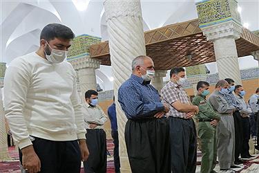 تصویر برگزاری نماز عید فطر در کردستان
