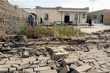 تصویر خسارات زلزله بامداد امروز  استان خراسان شمالی
