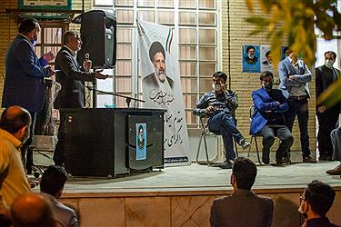 تصویر افتتاح ستاد مردم یاران آیت الله رئیسی در یزد