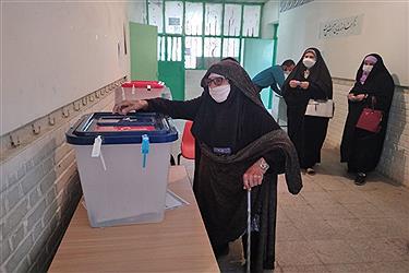 تصویر انتخابات روستای بزرگ حسین آباد از توابع خراسان شمالی